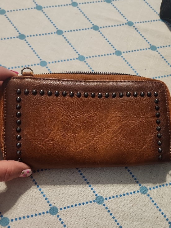 Black Floral Leaf Crossbody Sling Bag - Picture 3 of 9